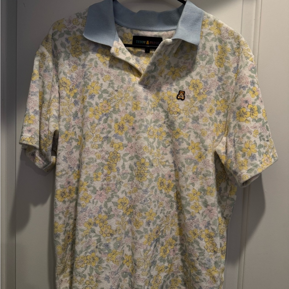 Unisex Teddy Fresh Floral Polo